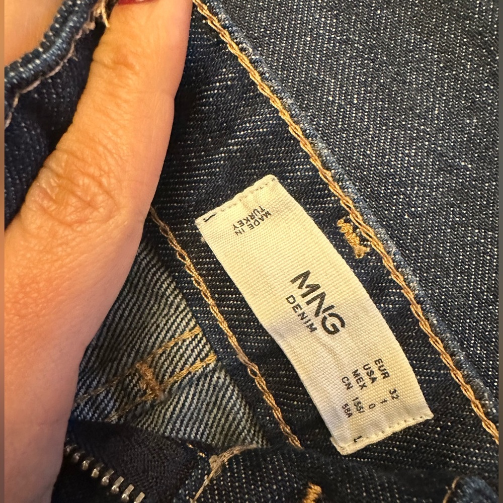 NWOT Mango High Waisted Wide Leg Jeans